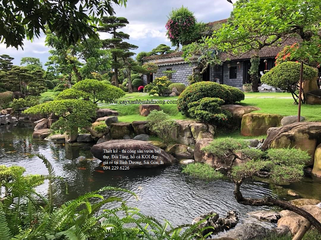 Thiết kế thi công sân vườn biệt thự giá rẻ ở Bình Dương và Tp Hồ Chí Minh -  Thiết Kế Sân Vườn Bình Dương